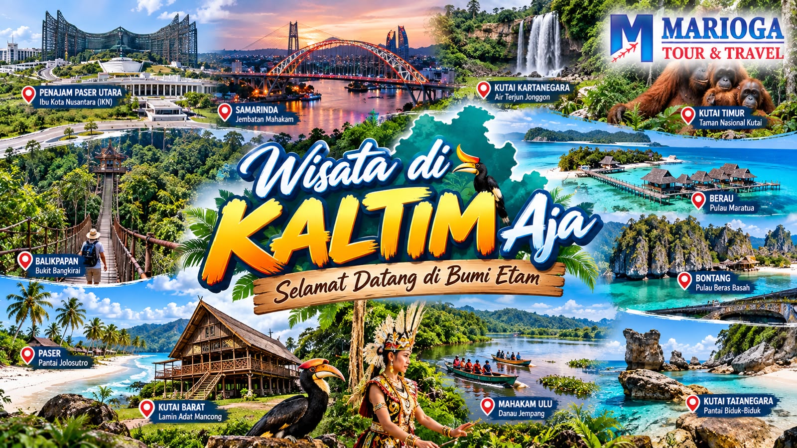 Wisata di Kalimantan Timur