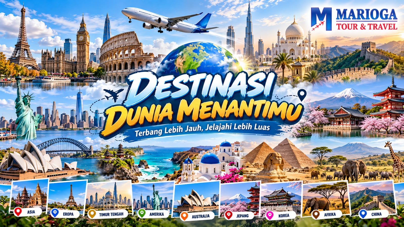 Destinasi Dunia Menantimu