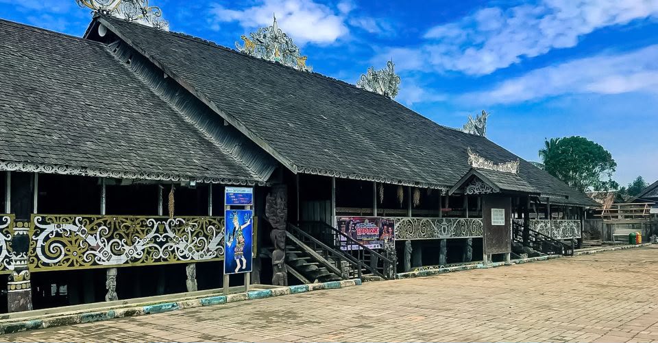 Pampang Village Dayak Tribe