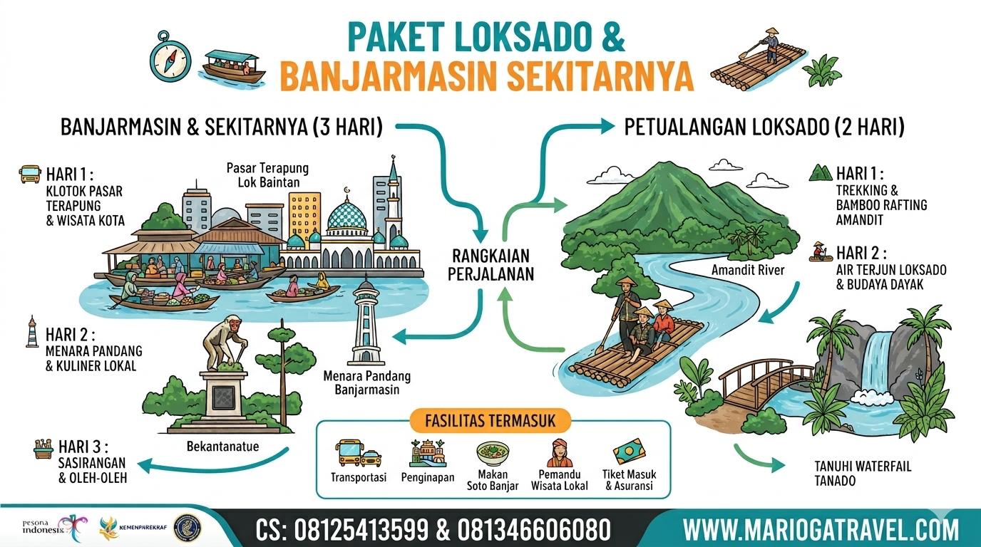 South Kalimantan to East Kalimantan Trip 7-Day 6 Night